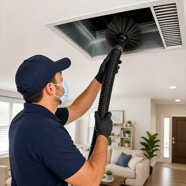 Duct cleaning and register maintenance Houston Texas