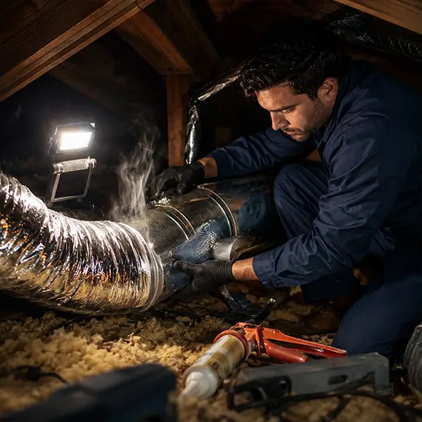 complete Duct Sealing and Leak Repair services in Houston Texas